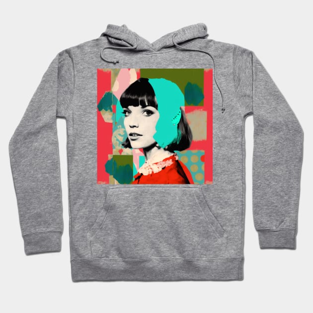 Anna Karina #6 Hoodie by MonoMagic